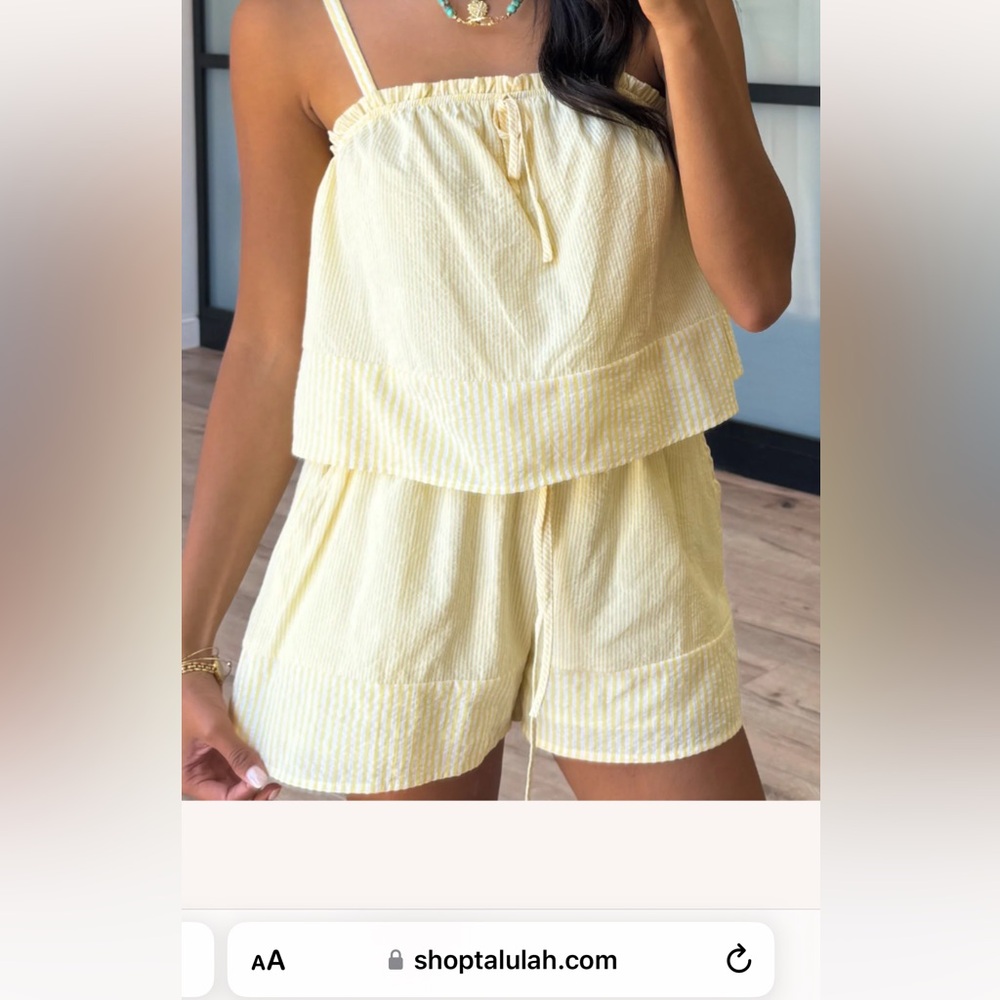 TALULAH—Riviera Breeze Set | Lemon